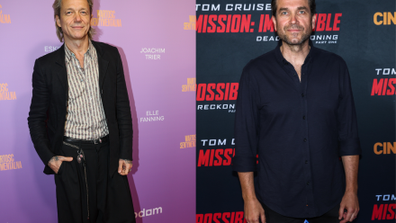 Marcin Dorociński (P) i Wojtek Mazolewski (L). Fot. PAP/Leszek Szymański/Rafał Guz