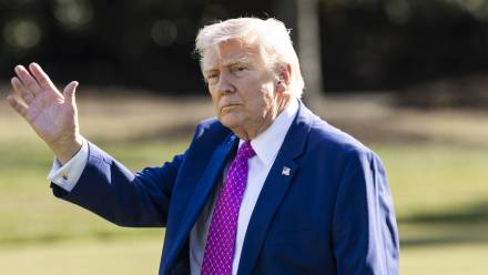 Donald Trump Fot. PAP/EPA/JIM LO SCALZO