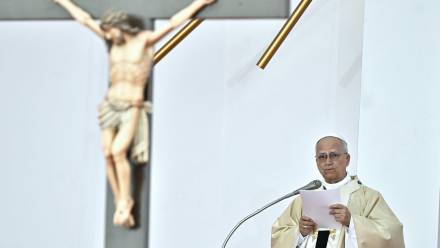 Papież Leon XIV. Fot. PAP/EPA/LUCA ZENNARO