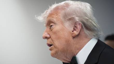 Prezydent USA Donald Trump. Fot. PAP/EPA/Yuri Gripas / POOL