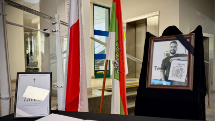 Upamiętnienie Łukasza Litewki. Fot. Arkadiusz Chęciński/facebook