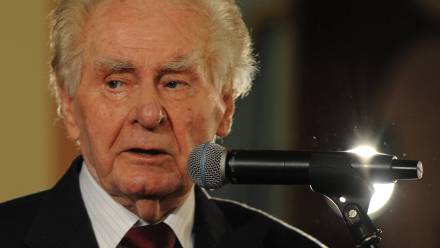 Wiesław Myśliwski. Fot. PAP/Andrzej Rybczyński