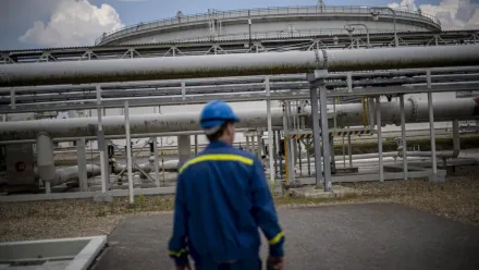 Rurociąg (zdjęcie ilustracyjne). Fot. EPA/MARTIN DIVISEK