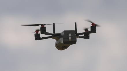 Dron - zdjęcie ilustracyjne Fot. PAP/Leszek Szymański