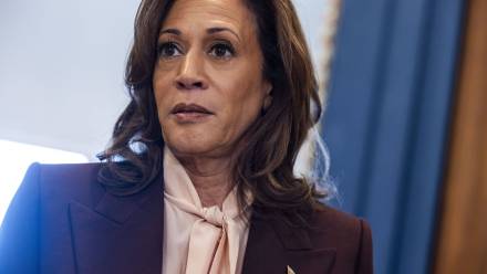 Kamala Harris Fot. PAP/EPA/JIM LO SCALZO