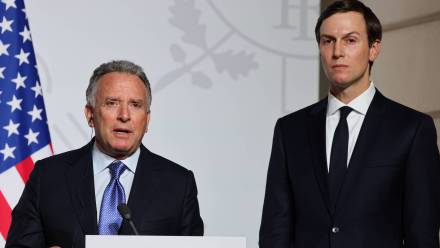 Steve Witkoff i Jared Kushner Fot. PAP/EPA/LUDOVIC MARIN