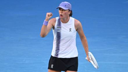 Iga Świątek. Fot. EPA/JAMES ROSS