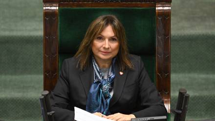Wicemarszałek Sejmu Monika Wielichowska, fot. PAP/Radek Pietruszka