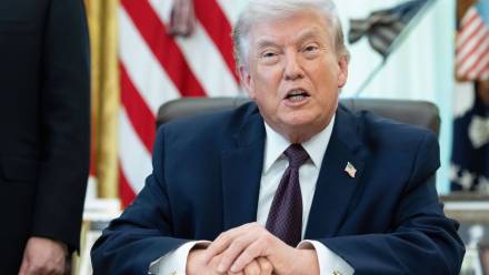 Donald Trump. Fot. PAP/EPA/AARON SCHWARTZ 