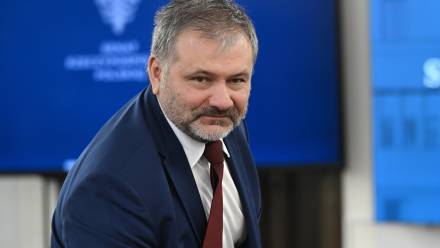 Minister sprawiedliwości, prokurator generalny Waldemar Żurek. Fot. PAP/Radek Pietruszka