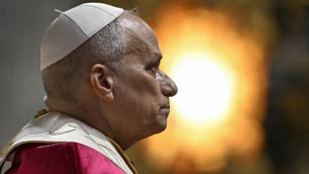 Papież Leon XIV Fot. PAP/EPA/VATICAN MEDIA