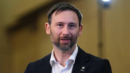 Sławosz Uznański-Wiśniewski. Fot. PAP/Marcin Obara