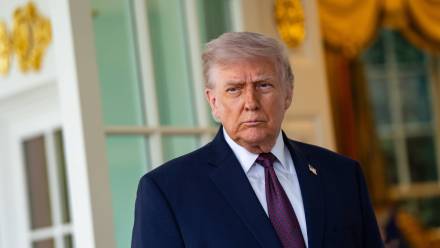 Prezydent USA Donald Trump Fot. PAP/EPA/	SALWAN GEORGES / POOL