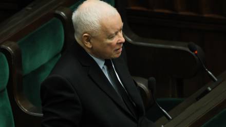 Jarosław Kaczyński Fot. PAP/Rafał Guz
