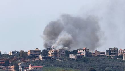 Wojna na Bliskim Wschodzie. Fot. PAP/EPA/ATEF SAFADI