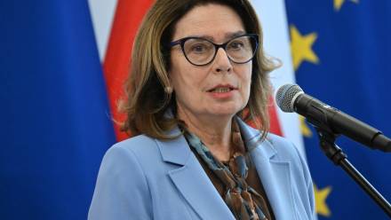 Marszałek Senatu Małgorzata Kidawa-Błońska. Fot. PAP/Piotr Nowak