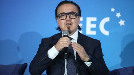 Minister aktywów państwowych Wojciech Balczun. Fot. PAP/Jarek Praszkiewicz