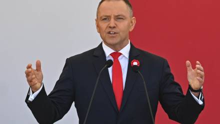 Karol Nawrocki Fot. PAP/Radek Pietruszka