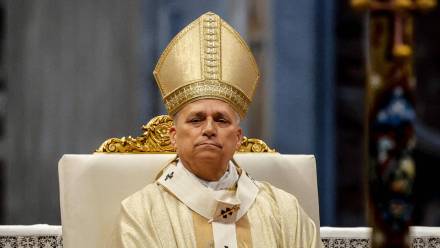 Papież Leon XIV. Fot. PAP/EPA/GIUSEPPE LAMI 
