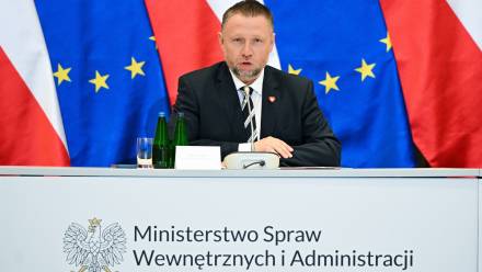Szef MSWiA Marcin Kierwiński. Fot. PAP/	Radek Pietruszka