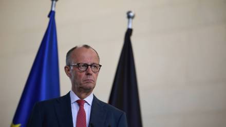 Friedrich Merz Fot. PAP/EPA/CLEMENS BILAN