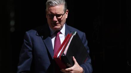 Keir Starmer. Fot. PAP/EPA/ANDY RAIN