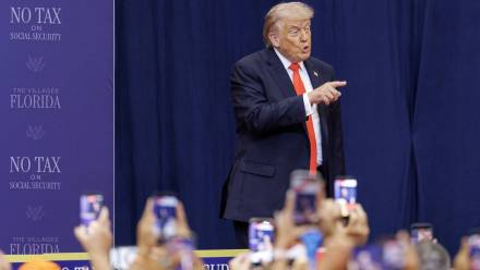 Prezydent USA Donald Trump. Fot. PAP/EPA/CRISTOBAL HERRERA-ULASHKEVICH