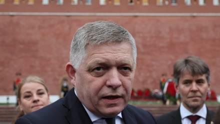 Robert Fico. Fot. EPA/SHAMIL ZHUMATOV/ POOL