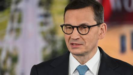 Były premier, wiceprezes PiS Mateusz Morawiecki. Fot. PAP/	Wojtek Jargiło