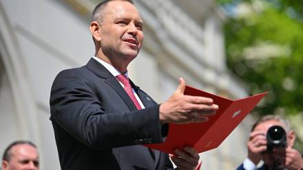 Karol Nawrocki. Fot. PAP/Marcin Obara