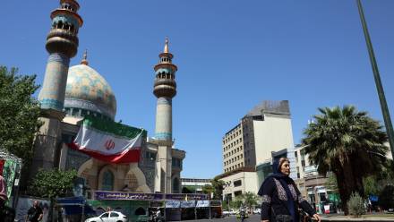 Teheran. Fot. PAP/EPA/ABEDIN TAHERKENAREH