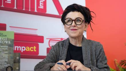 Olga Tokarczuk. Fot. PAP/Jakub Kaczmarczyk