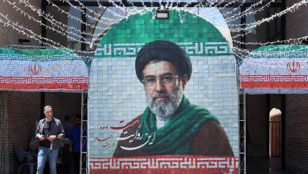Teheran. Fot. PAP/EPA/ABEDIN TAHERKENAREH