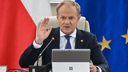Premier Donald Tusk. Fot. PAP/Radek Pietruszka