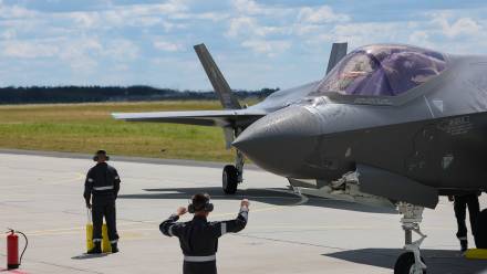 Samoloty F-35. Fot. PAP/Marian Zubrzycki