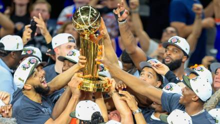 Knicks po raz trzeci okazali się najlepsi w NBA. Fot. PAP/EPA/ADAM DAVIS