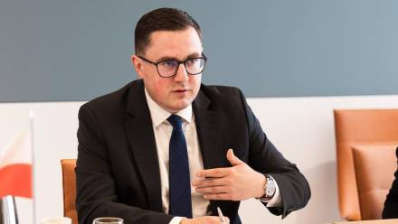 Minister energii Miłosz Motyka. Fot. X/Miłosz Motyka