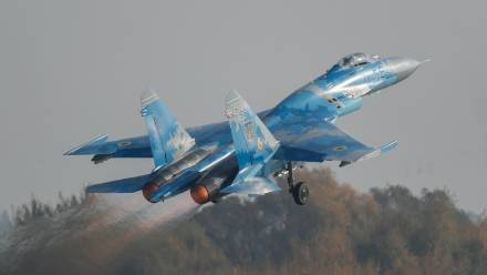  Su-24. Fot. PAP/EPA/	SERGEY DOLZHENKO (zdjęcie ilustracyjne)