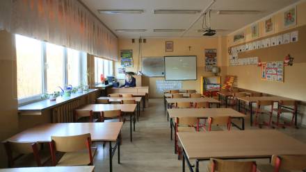 Klasa w szkole. Fot. PAP/Lech Muszyński