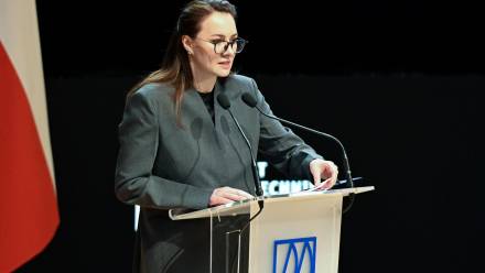 Premier Ukrainy Julija Swyrydenko. Fot. PAP/Wojciech Jargiło