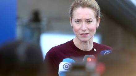 Szefowa dyplomacji Unii Europejskiej Kaja Kallas. Fot. PAP/EPA/George Christophorou
