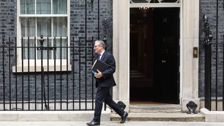 Keir Starmer. Fot. PAP/EPA/NEIL HALL