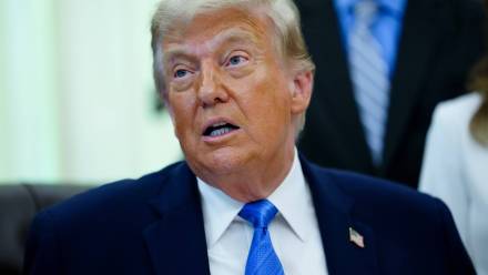 Donald Trump Fot. PAP/EPA/AARON SCHWARTZ / POOL