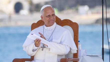 Papież Leon XIV Fot. PAP/EPA/Angel Medina G.