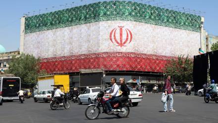 Teheran, stolica Iranu. Fot. Fot. PAP/EPA/ABEDIN TAHERKENAREH