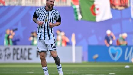 Lionel Messi. Fot. EPA/AMY KONTRAS
