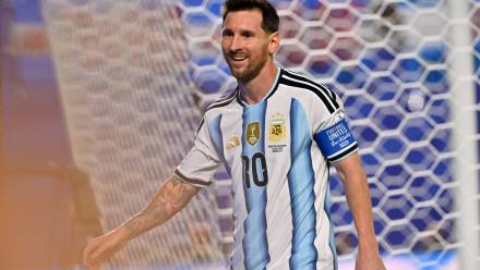 Lionel Messi Fot. PAP/EPA/AMY KONTRAS