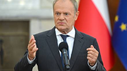 Premier Donald Tusk. Fot. PAP/Radek Pietruszka