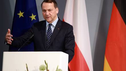 Radosław Sikorski. Fot. EPA/CLEMENS BILAN