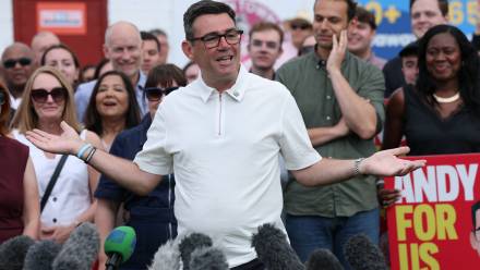 Andy Burnham Fot. PAP/EPA/ADAM VAUGHAN
